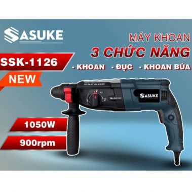 Máy khoan 3 chức năng 1050W 220V SASUKE - SSK-1126